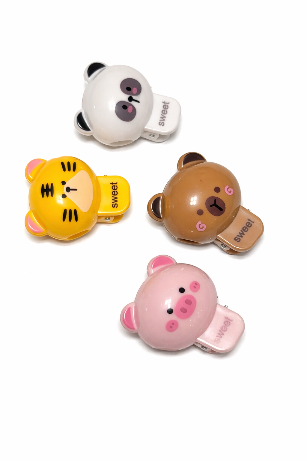 CLIPS CUBRE CEPILLO DE DIENTES - DISEÑO ANIMALITOS