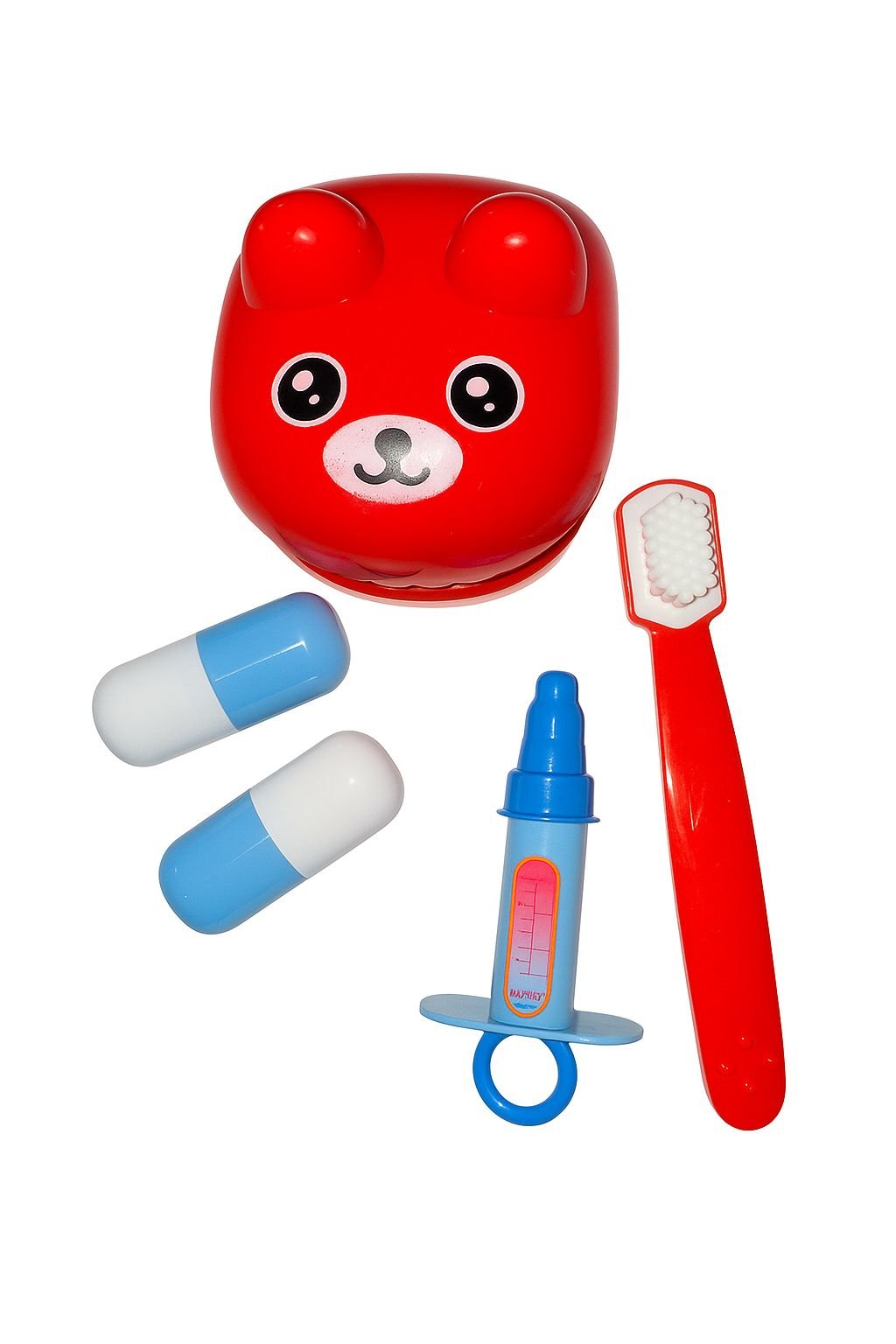 Mini odontólogos - Modelo Osito (Set de 5 piezas)